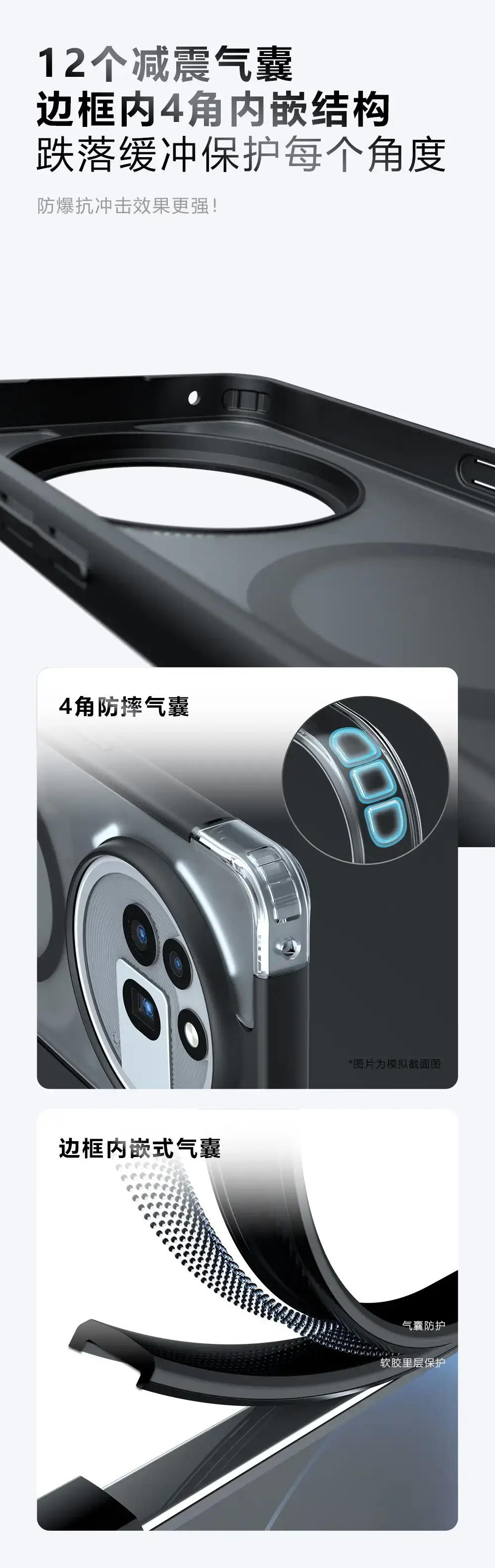 3D Anti-Fall Magnetic Phone Case for Nothing Phone 3A Pro — feature 4