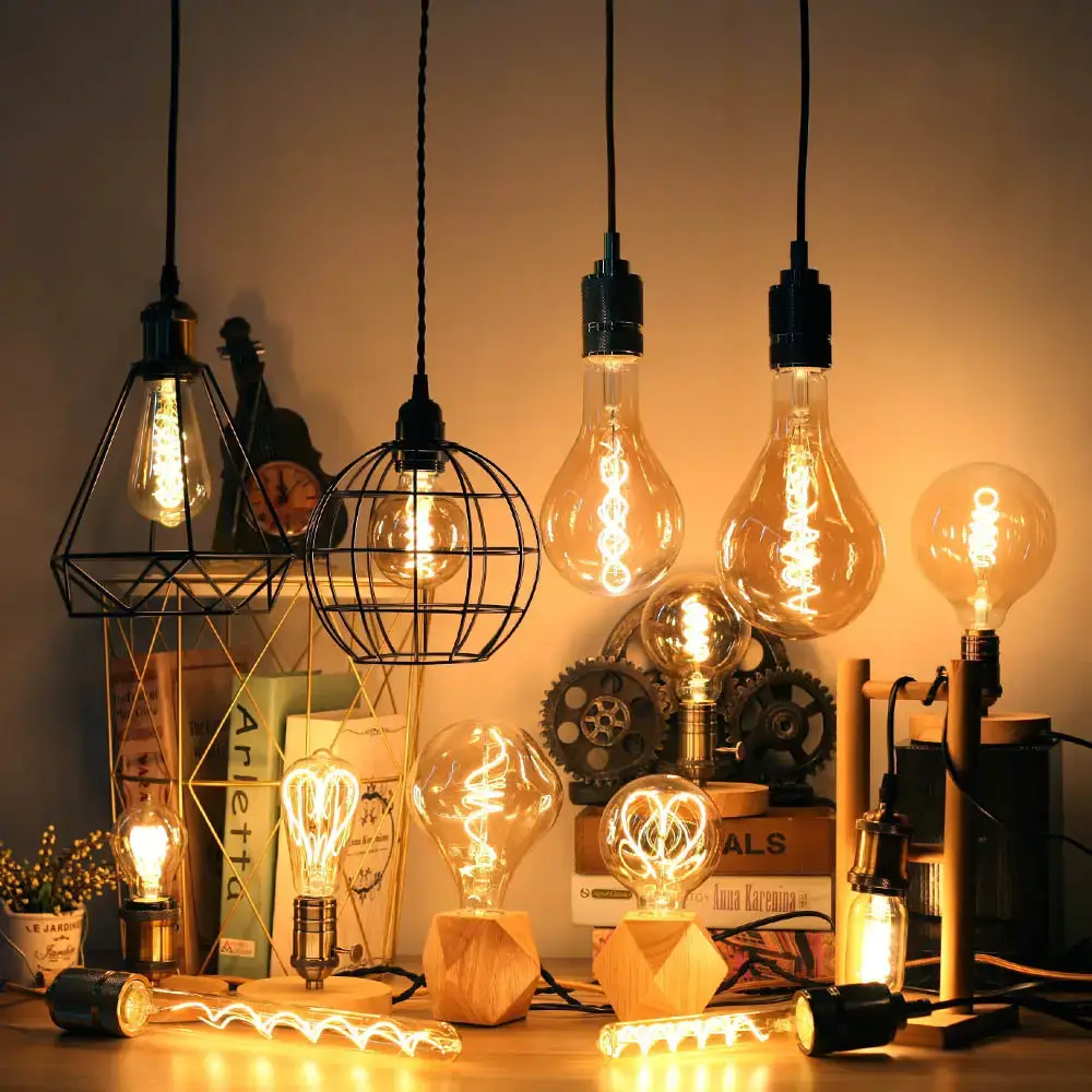 Antique Dimmable LED Bulb 110mm Decorative Lighting - Image 45