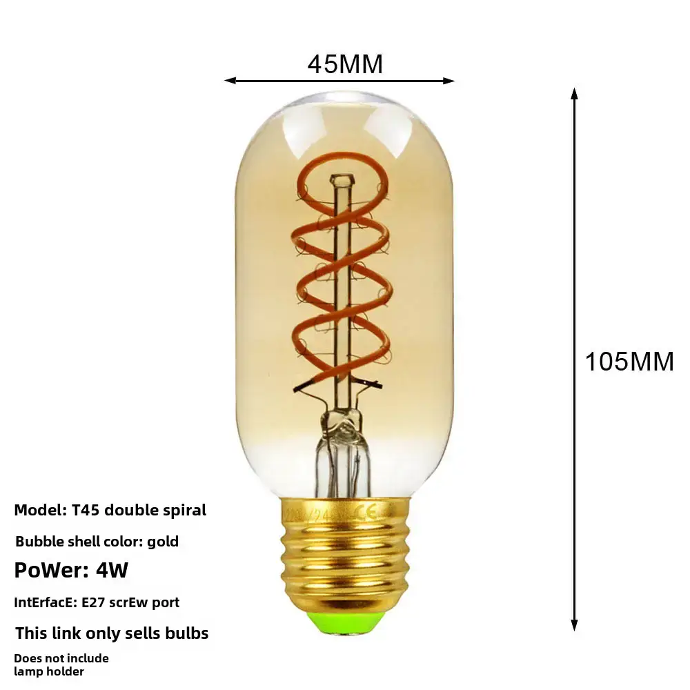 Antique Dimmable LED Bulb 110mm Decorative Lighting - Image 11