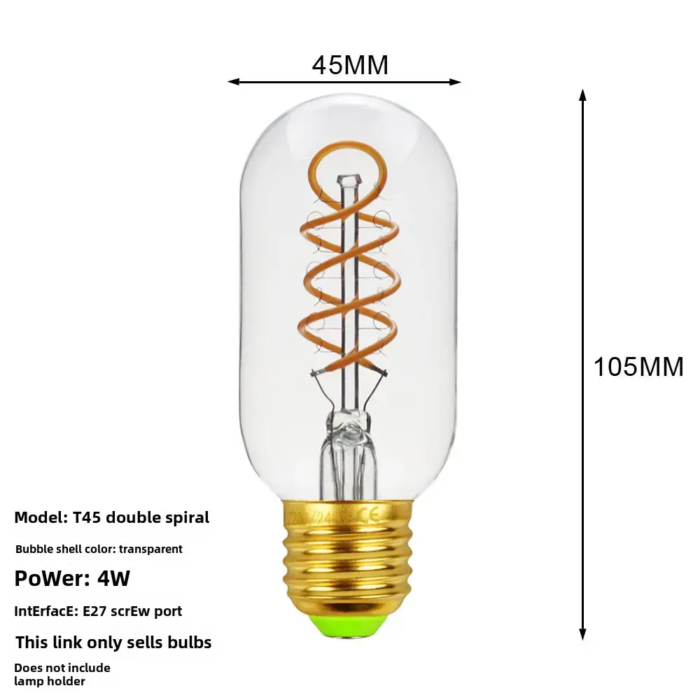 Antique Dimmable LED Bulb 110mm Decorative Lighting - Image 14