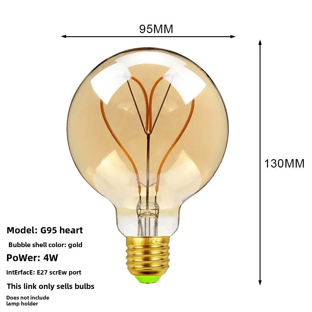 Antique Dimmable LED Bulb 110mm Decorative Lighting - Image 25