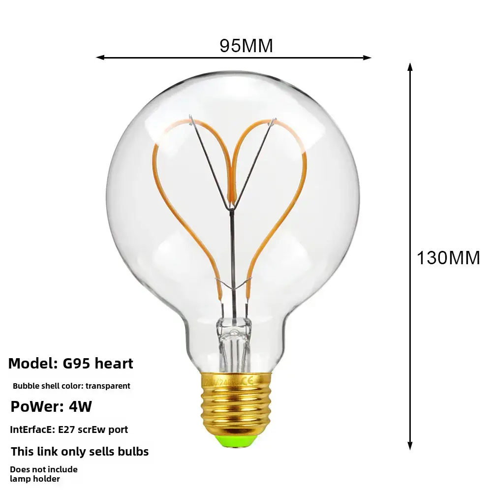 Antique Dimmable LED Bulb 110mm Decorative Lighting - Image 27