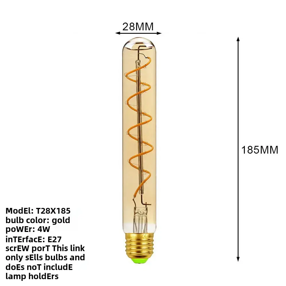 Antique Dimmable LED Bulb 110mm Decorative Lighting - Image 33