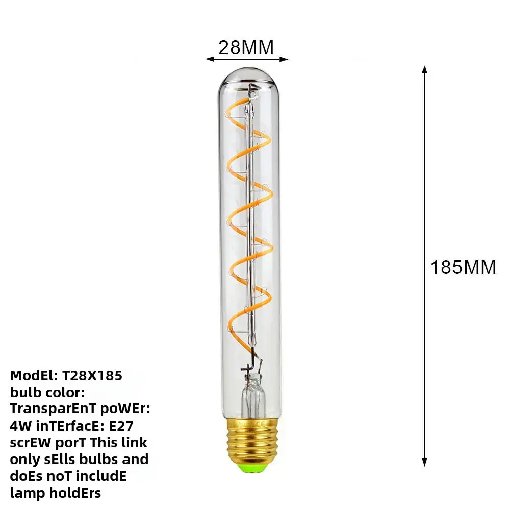 Antique Dimmable LED Bulb 110mm Decorative Lighting - Image 36