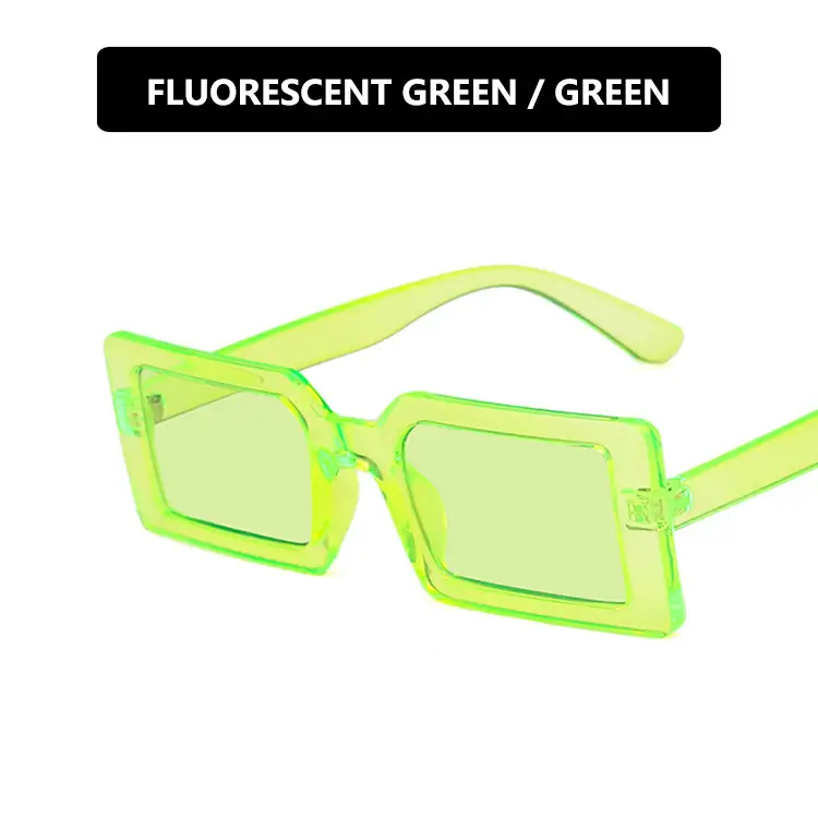 Women Square Sunglasses Small Frame 2021 New Style - Image 3