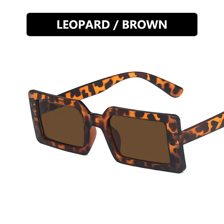 Women Square Sunglasses Small Frame 2021 New Style - Image 4