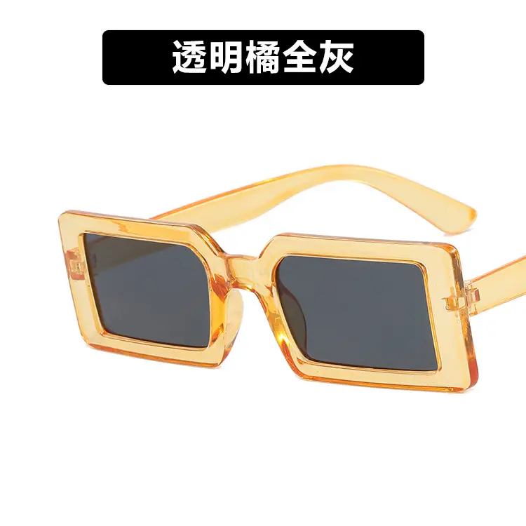 Women Square Sunglasses Small Frame 2021 New Style - Image 5
