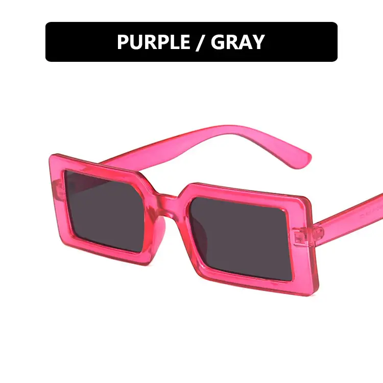 Women Square Sunglasses Small Frame 2021 New Style - Image 6