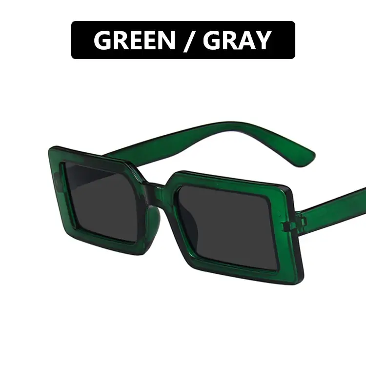 Women Square Sunglasses Small Frame 2021 New Style - Image 8