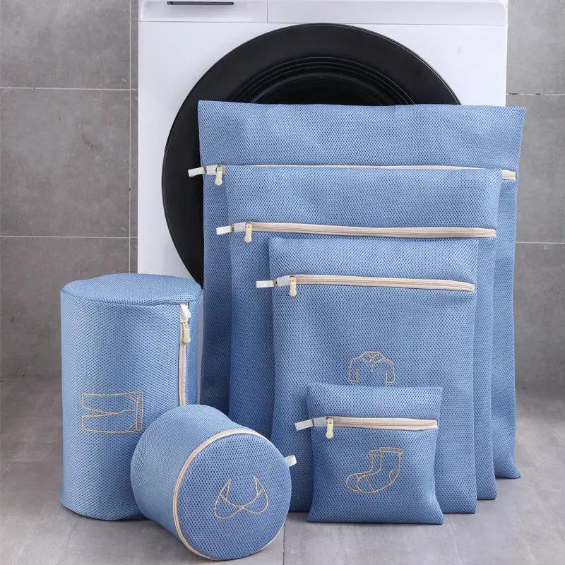 Blue six-pack customizable set