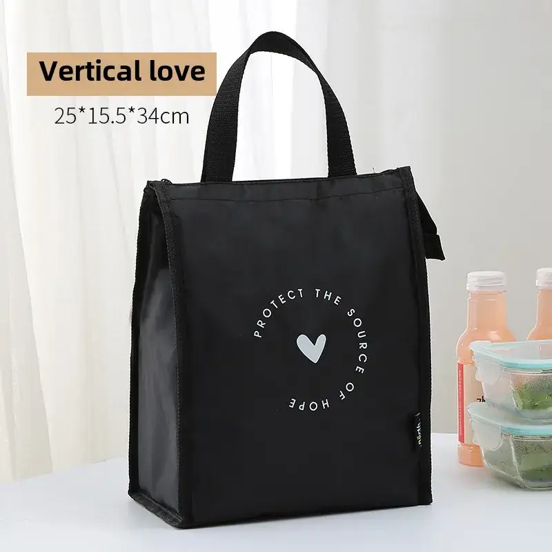 Portable Insulated Lunch Bag with Deer Logo