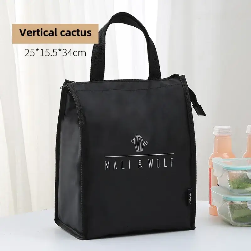 Portable Insulated Lunch Bag with Deer Logo