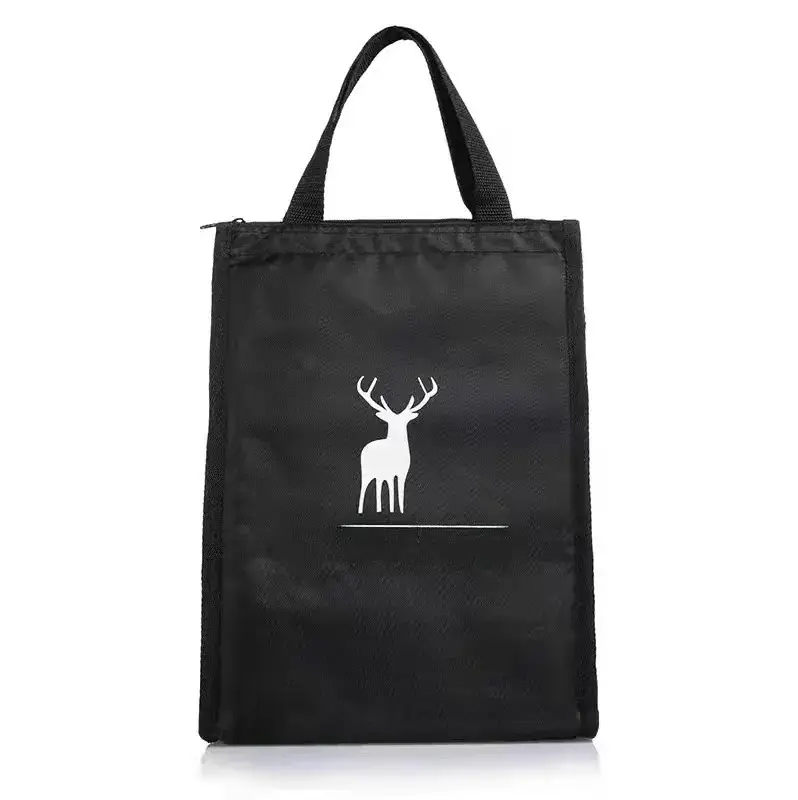 Portable Insulated Lunch Bag with Deer Logo