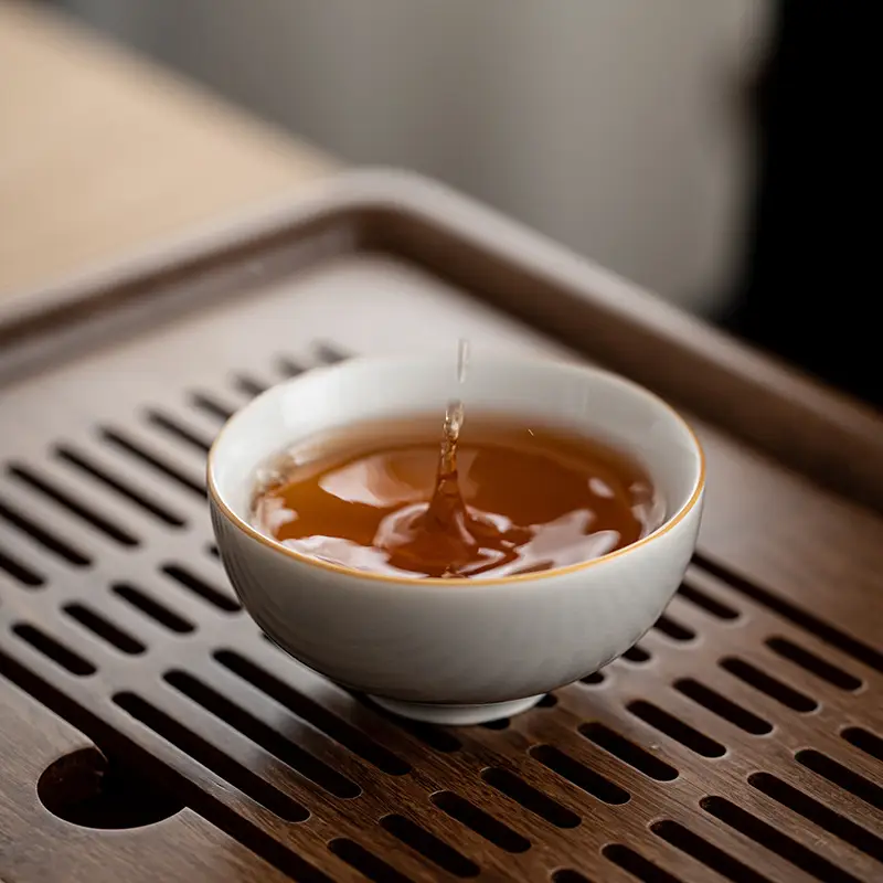 Japanese-style Ice Grey Glaze Tea Cup 70ml - Image 11