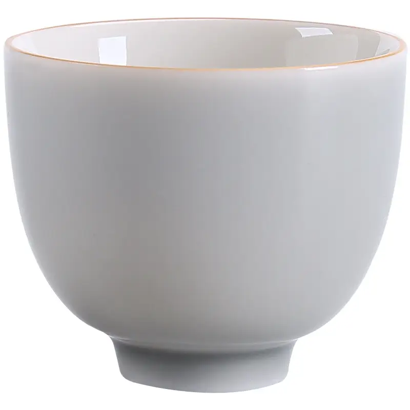 Japanese-style Ice Grey Glaze Tea Cup 70ml - Image 13
