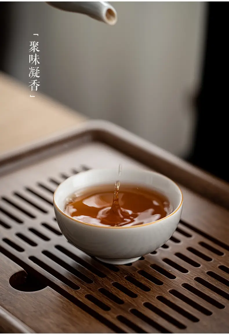 Japanese-style Ice Grey Glaze Tea Cup 70ml — feature 11