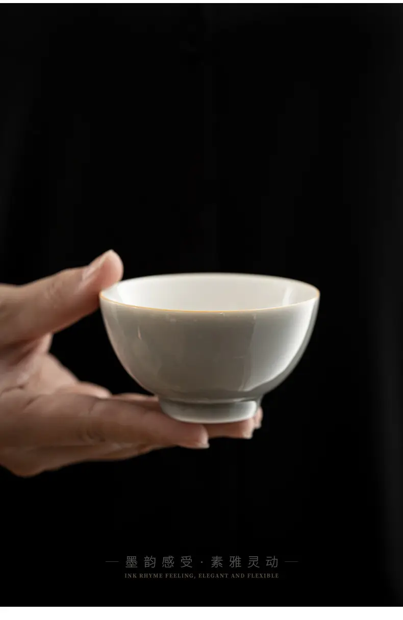 Japanese-style Ice Grey Glaze Tea Cup 70ml — feature 17