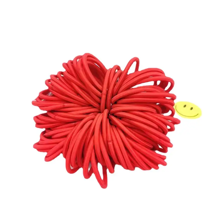 Yellow 04mm High Elastic Hair Rope Band - Image 28