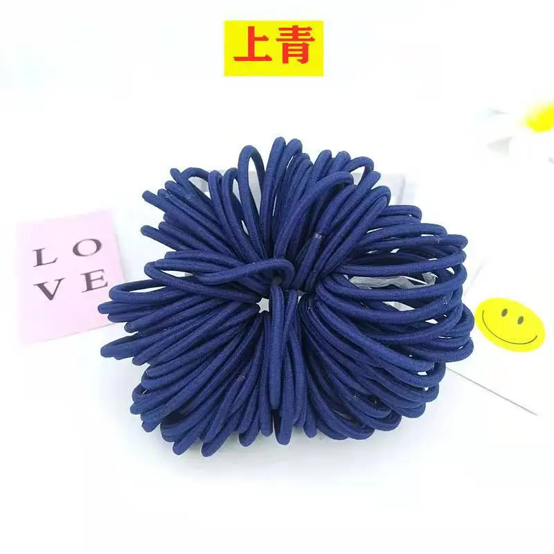 Yellow 04mm High Elastic Hair Rope Band - Image 23