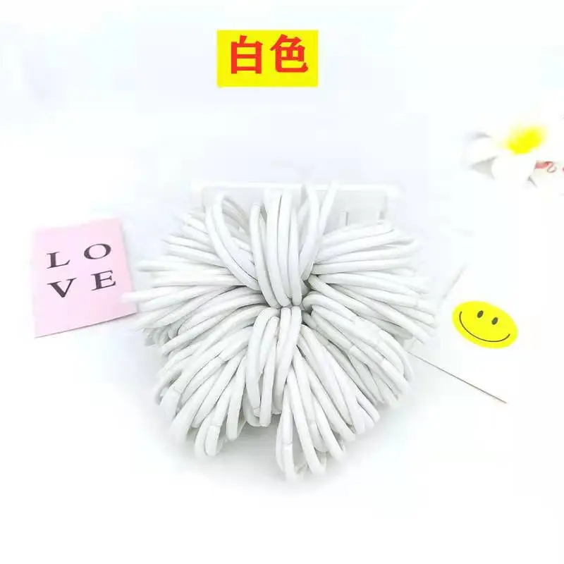 Yellow 04mm High Elastic Hair Rope Band - Image 24