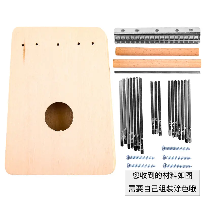 Kids Ukulele DIY Wooden Painted Musical Instrument - Image 17
