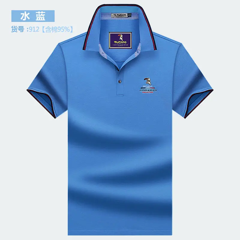 Men's Woodpecker Polo Shirt Olive Green Short Sleeve - Image 2