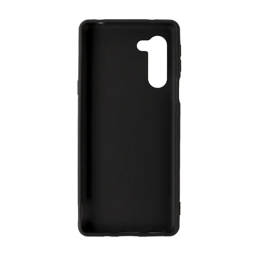 Matte Tpu Leather Phone Case Black Solid Color — feature 8