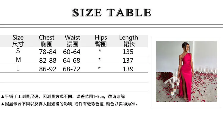 2025 Satin Slim Fit Satin Dress Red — feature 3