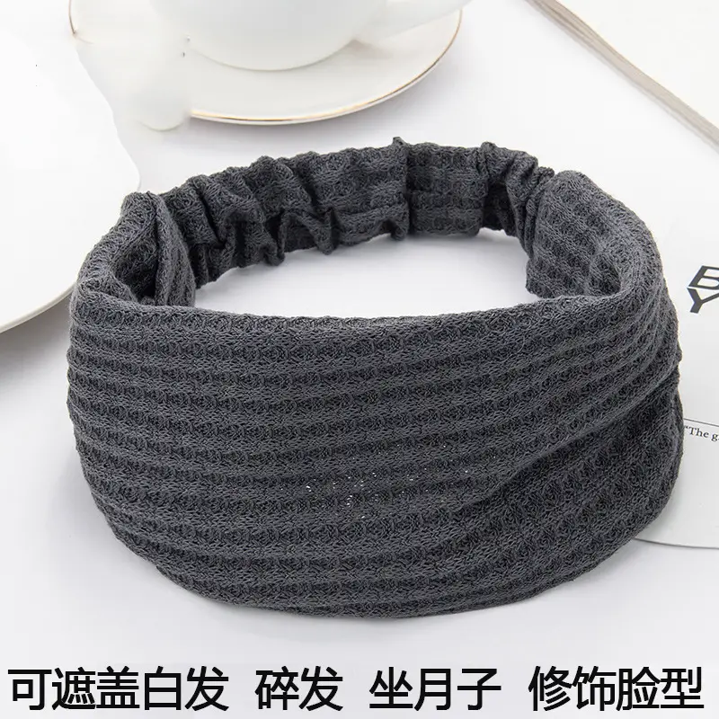 Warm Brown Wool Headscarf for Women 20cm - Image 4
