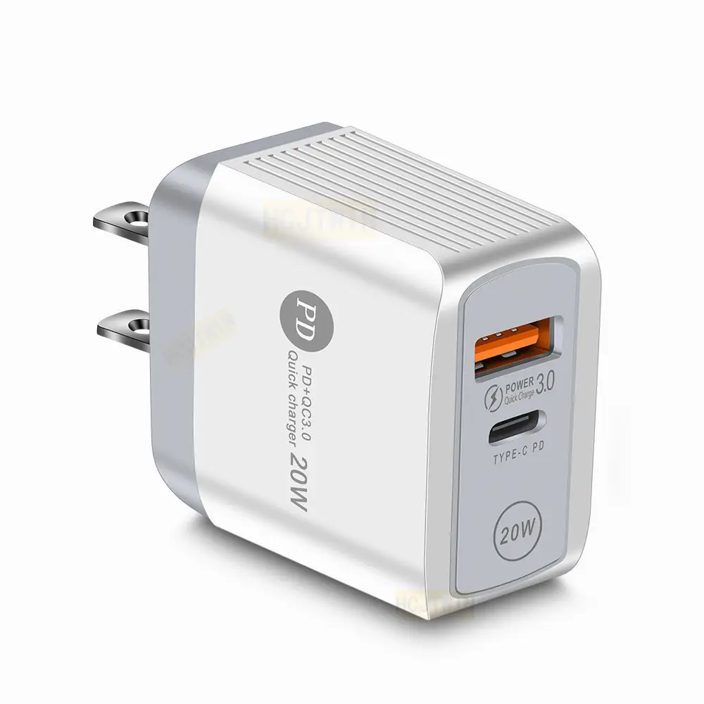 European & American British Standard QC3.0 + PD20W Mobile Phone Charger - Image 2