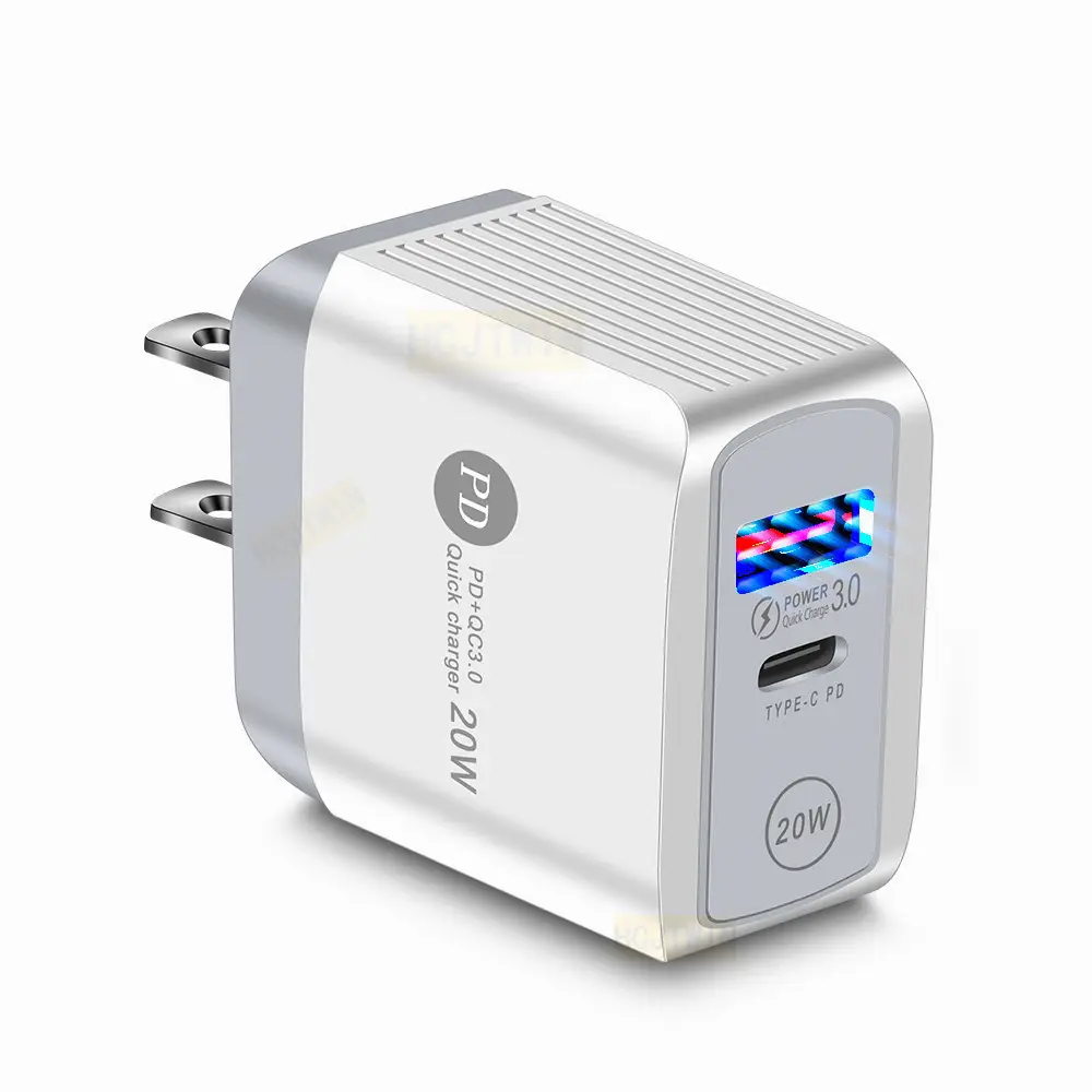 European & American British Standard QC3.0 + PD20W Mobile Phone Charger - Image 3