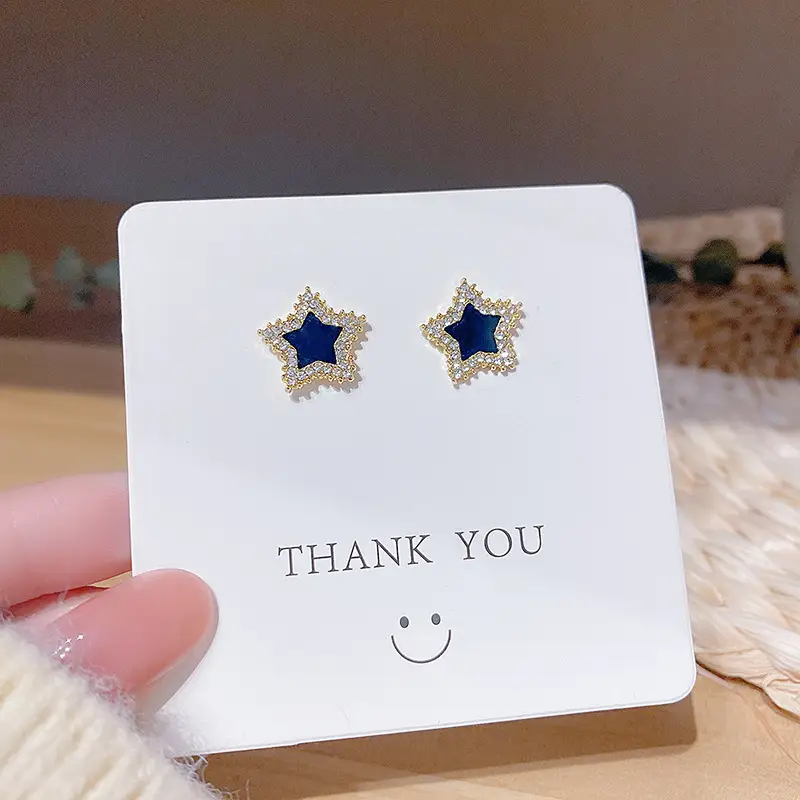925 Silver Star Earrings for Women 2025 Trendy - Image 6
