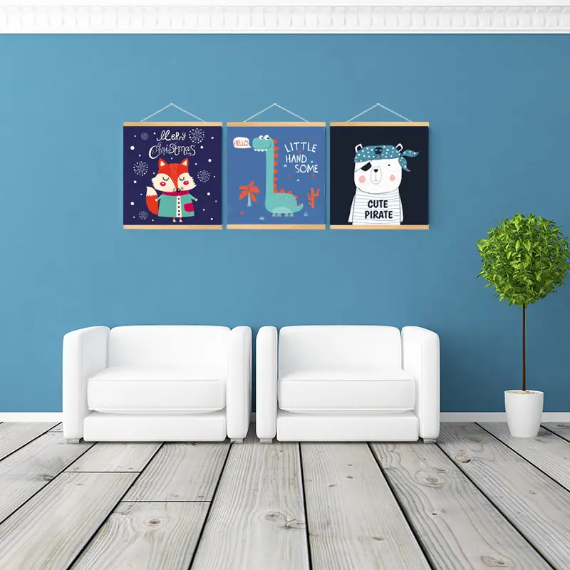 Nordic Cat Princess Wall Art for Kids Room Decor - Image 29