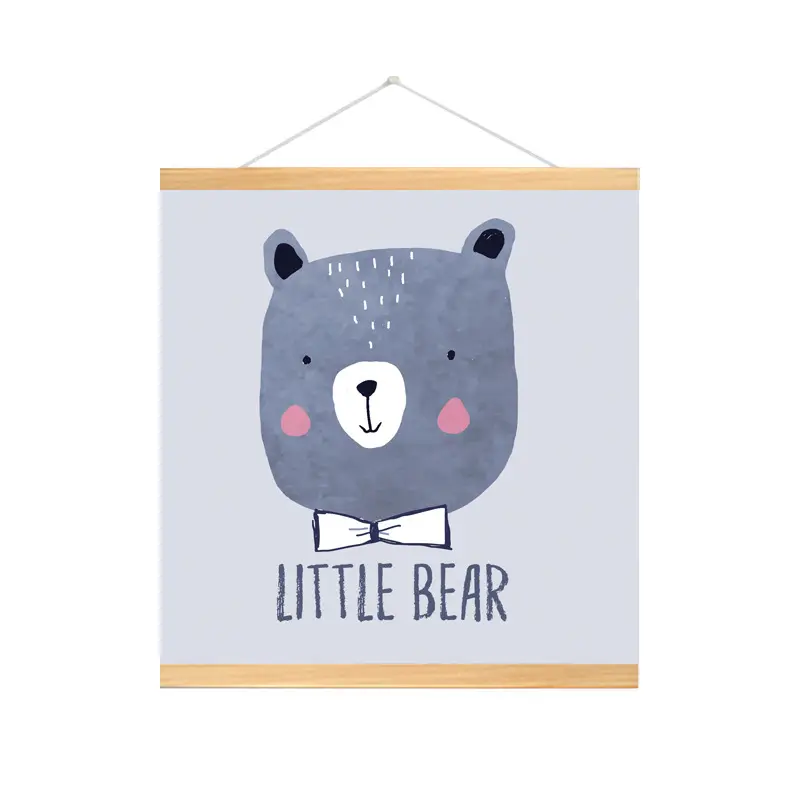 Nordic Cat Princess Wall Art for Kids Room Decor - Image 31