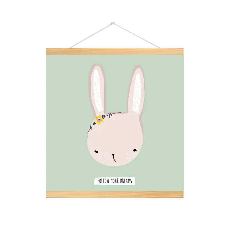 Nordic Cat Princess Wall Art for Kids Room Decor - Image 11