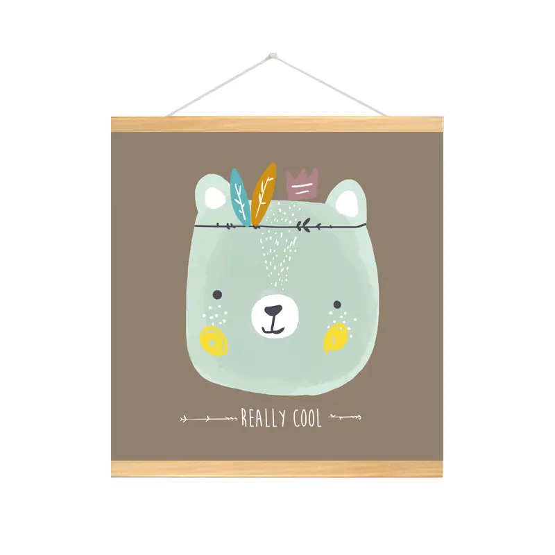 Nordic Cat Princess Wall Art for Kids Room Decor - Image 12