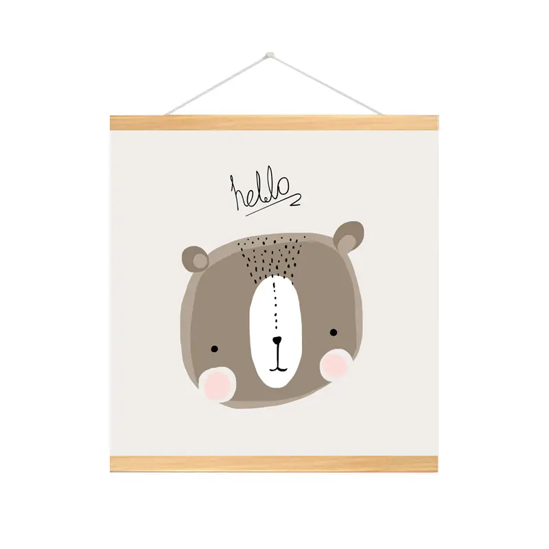 Nordic Cat Princess Wall Art for Kids Room Decor - Image 13