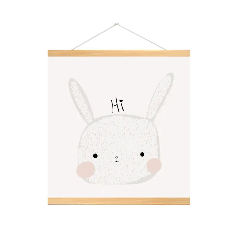 Nordic Cat Princess Wall Art for Kids Room Decor - Image 17
