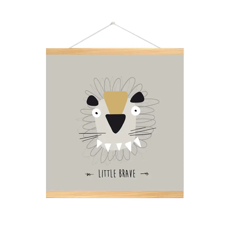 Nordic Cat Princess Wall Art for Kids Room Decor - Image 18