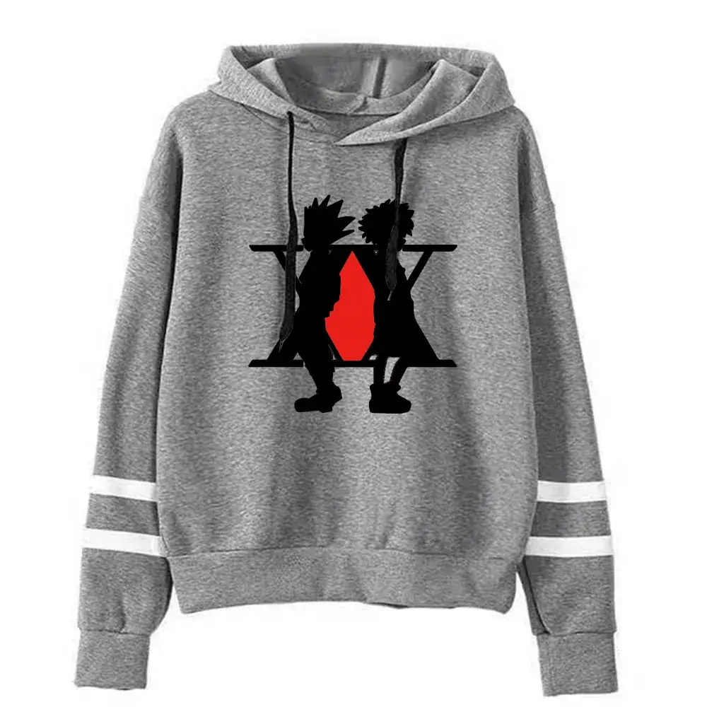 Men Crosshair Hunter Hoodie White Loose Fit Fleece