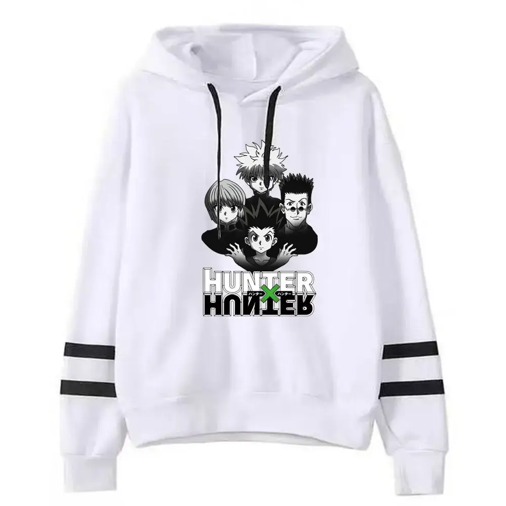 Men Green Hunter X Hunter Printed Hoodie Sweatshirt - Image 11