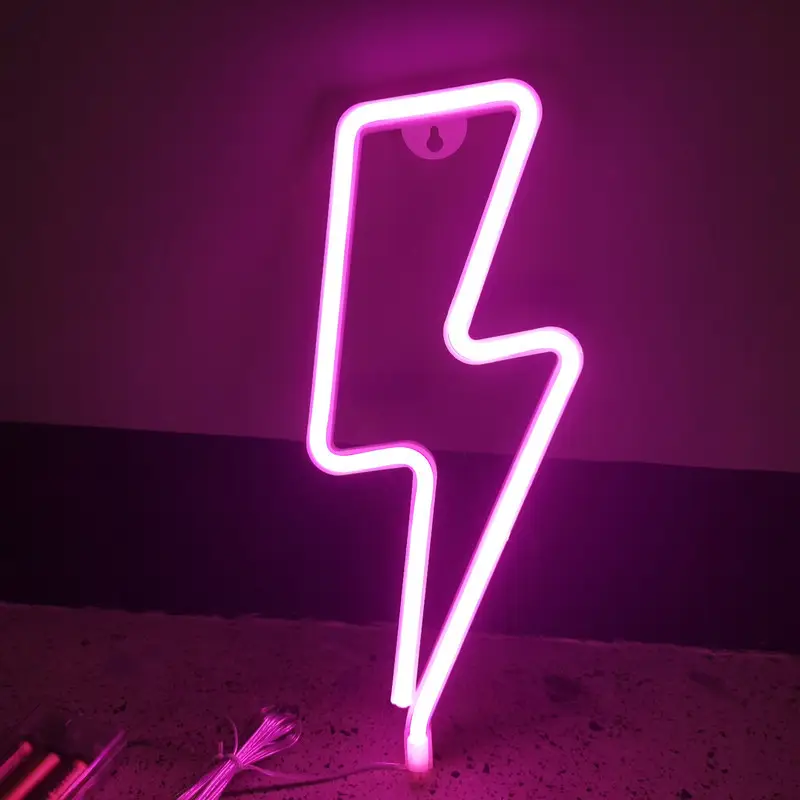 LED Lightning Neon Light Purple - Image 9