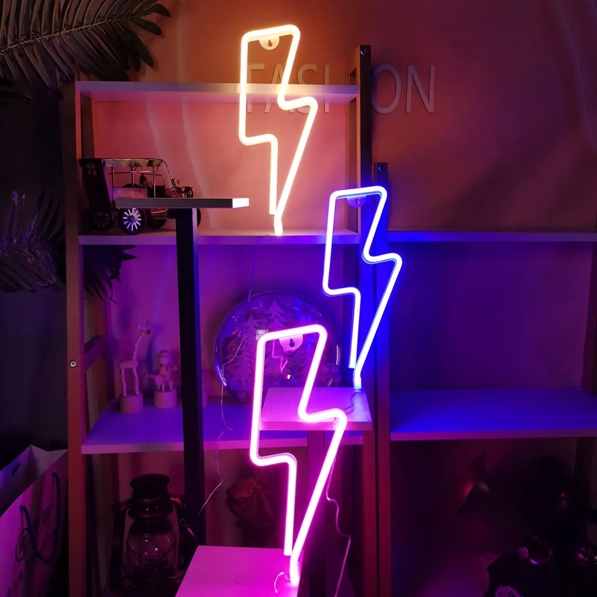 LED Lightning Neon Light Purple - Image 11