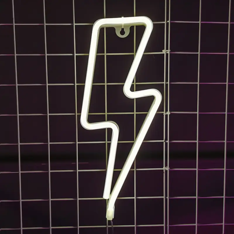 LED Lightning Neon Light Purple - Image 2