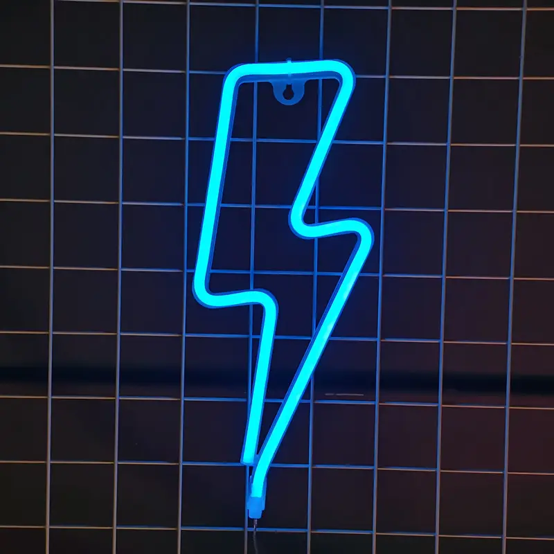 LED Lightning Neon Light Purple - Image 3