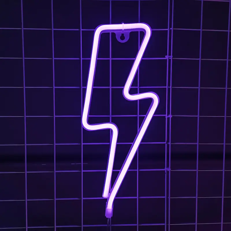 LED Lightning Neon Light Purple - Image 5
