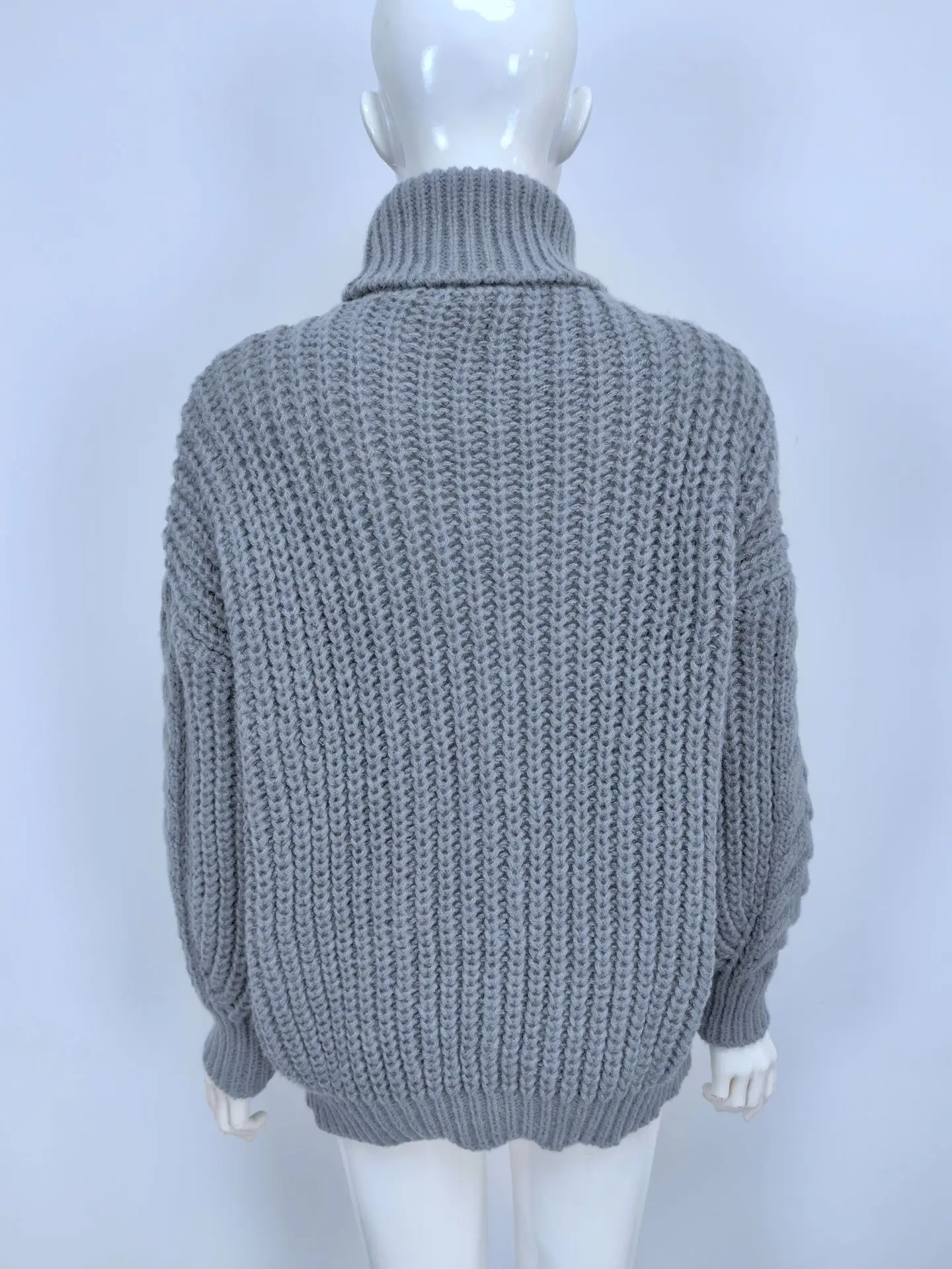 Women's 2025 Twist Turtleneck Sweater Pink — feature 44