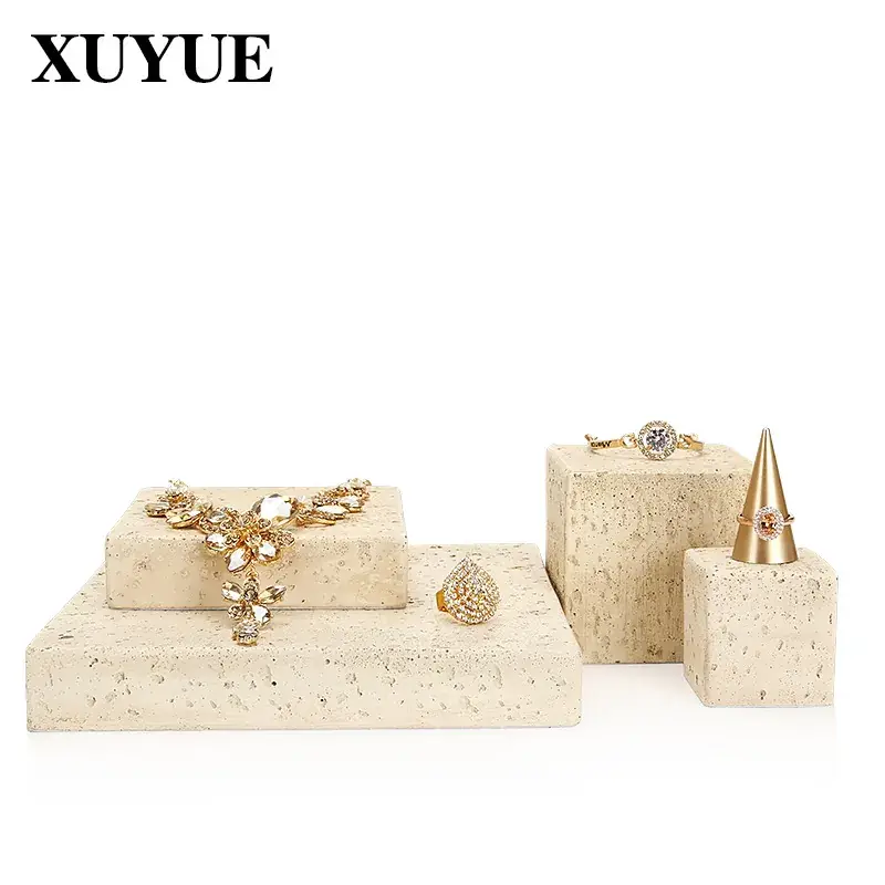 Jewelry Display Rack 10.5cm x 5cm x 5cm Yellow Square Craft Display - Image 21
