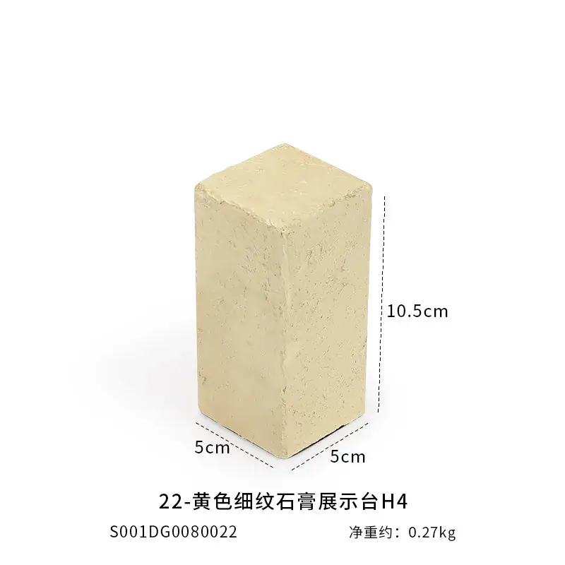 Jewelry Display Rack 10.5cm x 5cm x 5cm Yellow Square Craft Display - Image 12