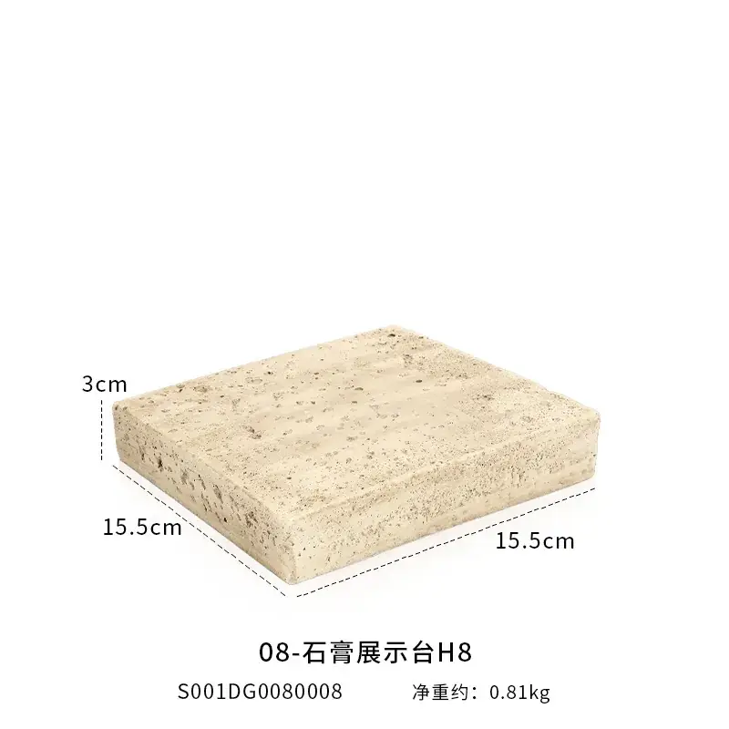 Jewelry Display Rack 10.5cm x 5cm x 5cm Yellow Square Craft Display - Image 7